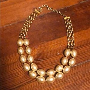 Pearl statement necklace